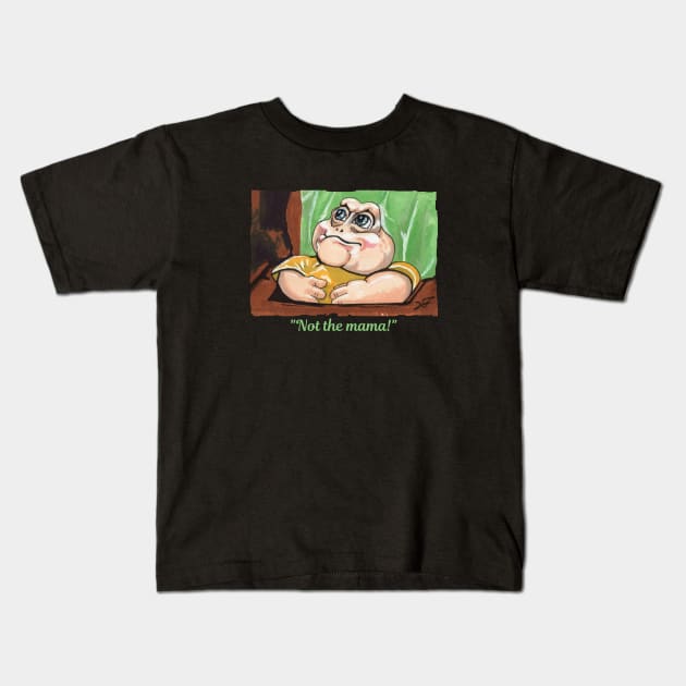 Baby Sinclair Not the mama! Kids T-Shirt by Pendientera